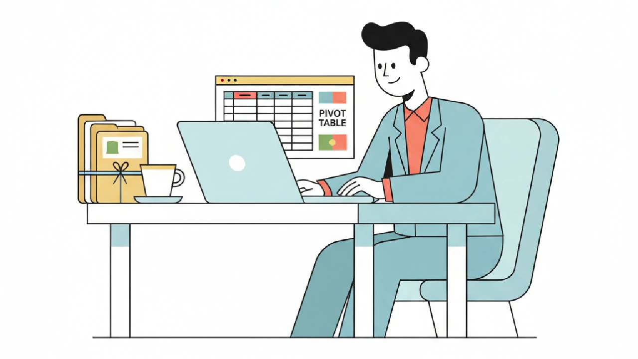Flat vector illustration about How to Read a Rent Roll Like an Underwriter for commercial real estate professionals