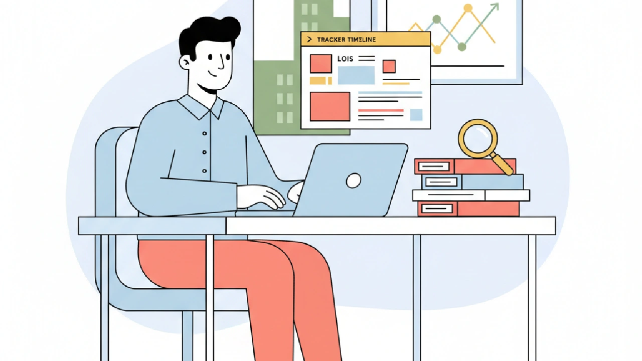 Flat vector illustration about How to Track LOIs Commercial Real Estate Without Losing the Thread for commercial real estate 